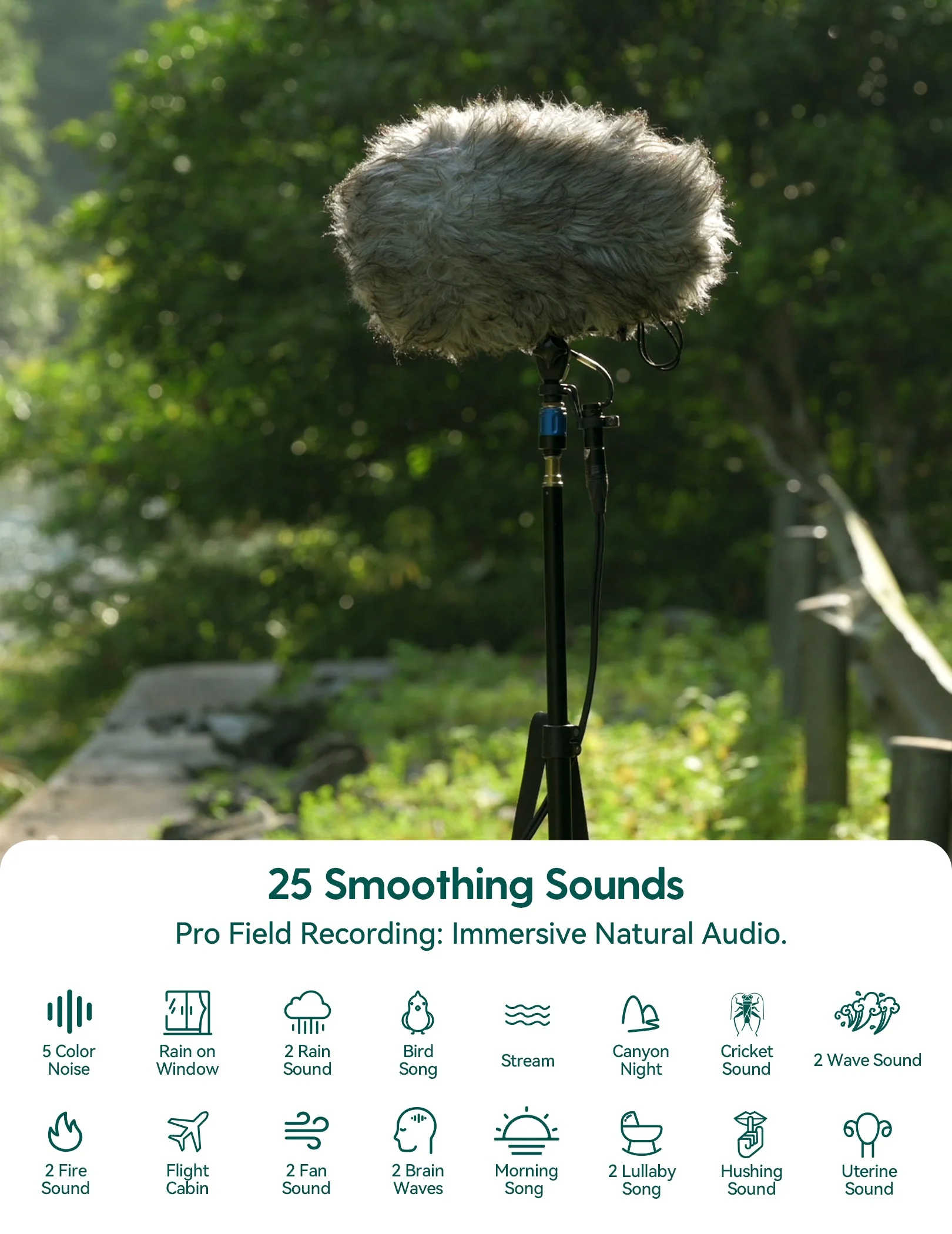 Babelio Pocket Mini Pro White Noise Machine For Sleep & Relaxation - Image 5