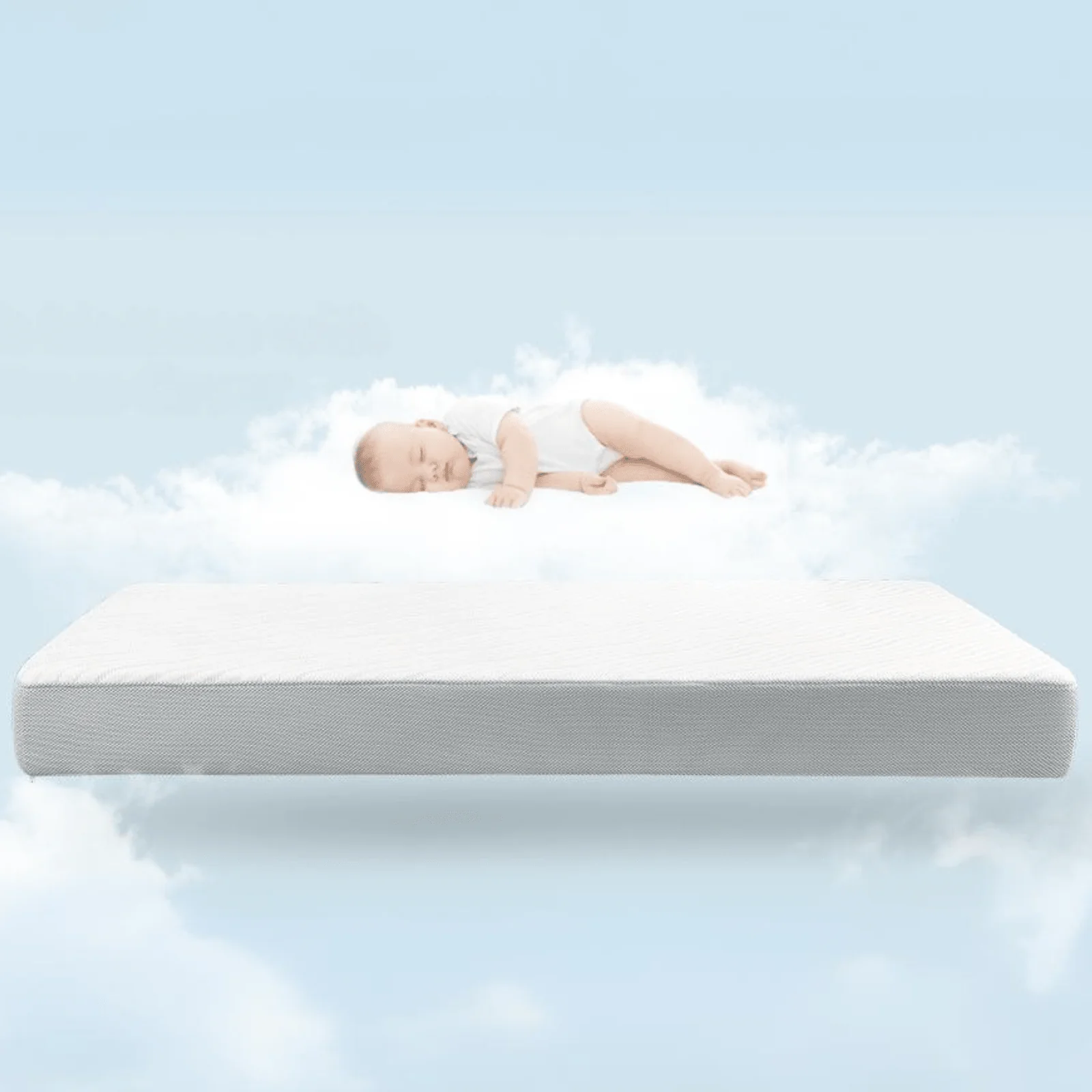 Cloud 4 USDA Bio Preferred Crib and Toddler Mattress with Soybean Fiber Mattress Cover - Image 10