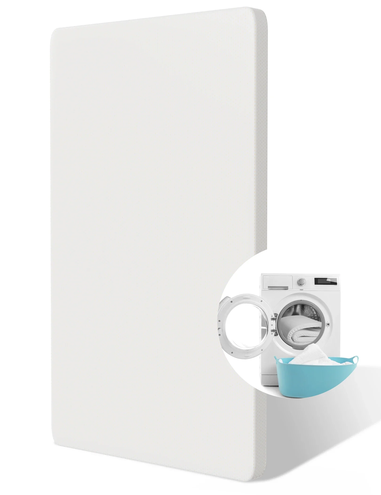 Stratus | 100% Washable Silicone Foam Crib Mattress Topper for Toddlers