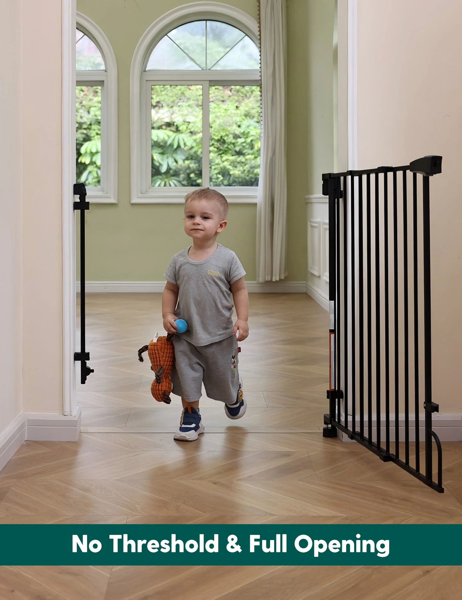 Boundless R30 ProFlex | Removable No-Trip Baby Gate for Stairs - Image 6