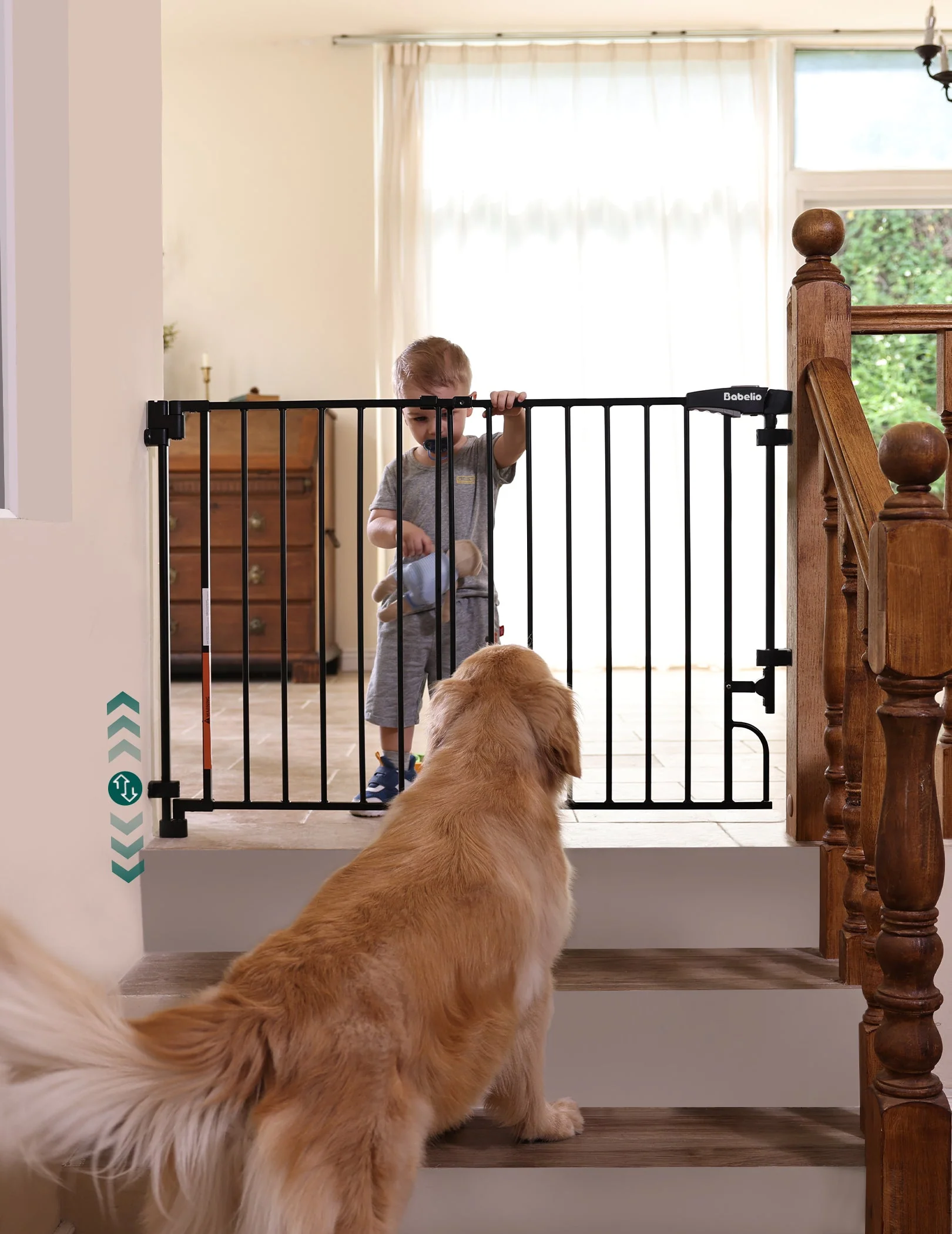 Boundless R30 ProFlex | Removable No-Trip Baby Gate for Stairs - Image 9