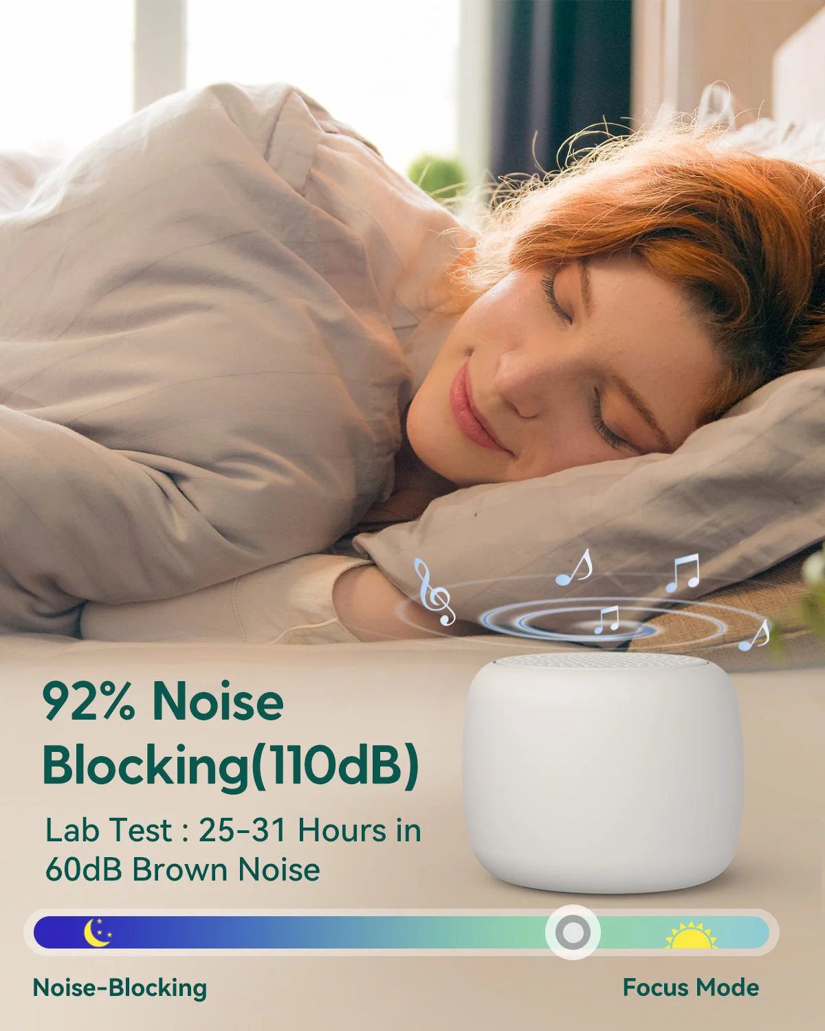 Babelio Pocket Mini White Noise Machine For Sleep & Relaxation - Image 5