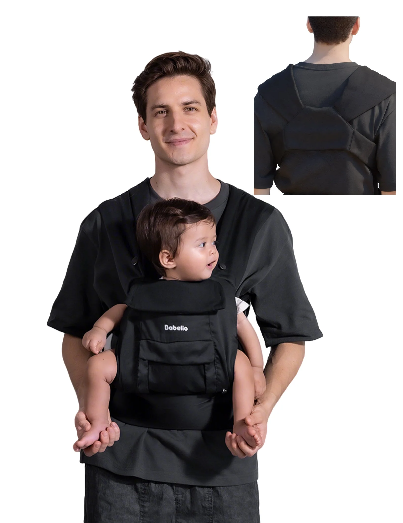 Samurai | Ergonomic Baby Carrier for Newborn to Toddler (7–45lbs) - Image 8